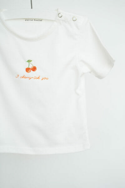 BABY T-shirt 'I Cherry-Ish You' White