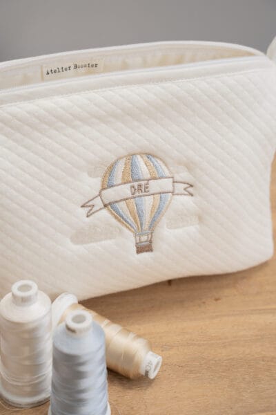 Toiletry Bag 'Airballoon + NAME'