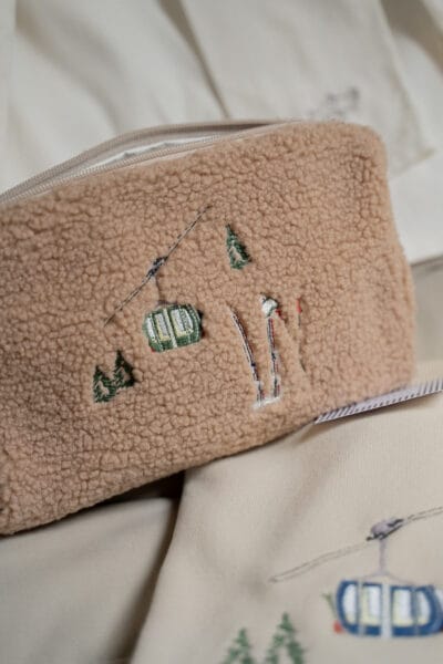 'Ski Season' Teddy Pouch