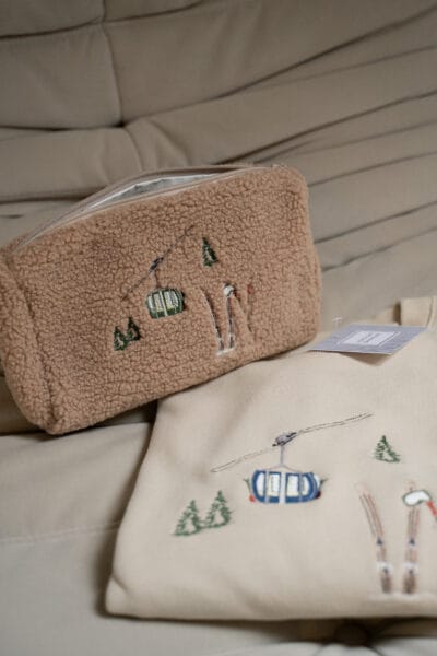 'Ski Season' Teddy Pouch