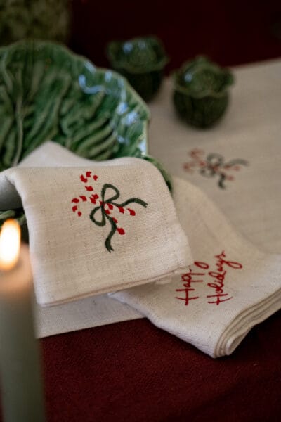 'Happy Holidays' Napkins