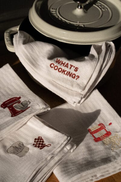 'What's Cooking' Kitchen Towel