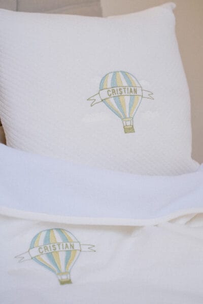 'Airballoon + NAME ' Cushion